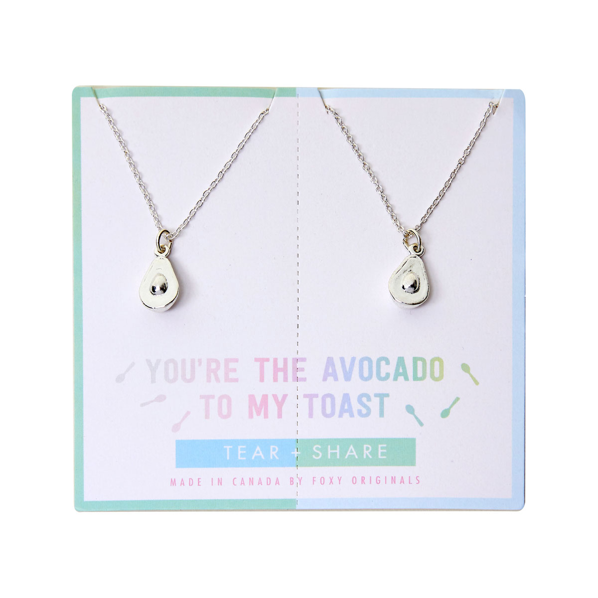 Silver birthstone friendship necklace | Orange Avocado Jewelry, Handcrafted  Artisan Jewelry - Made in Canada