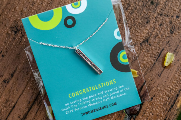 Toronto Womens Run 2019 Race Necklaces