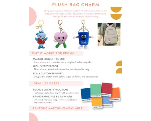 Plush Bag Charm